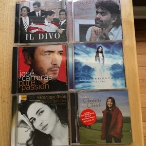 6 CDs Classical/Opera Singers